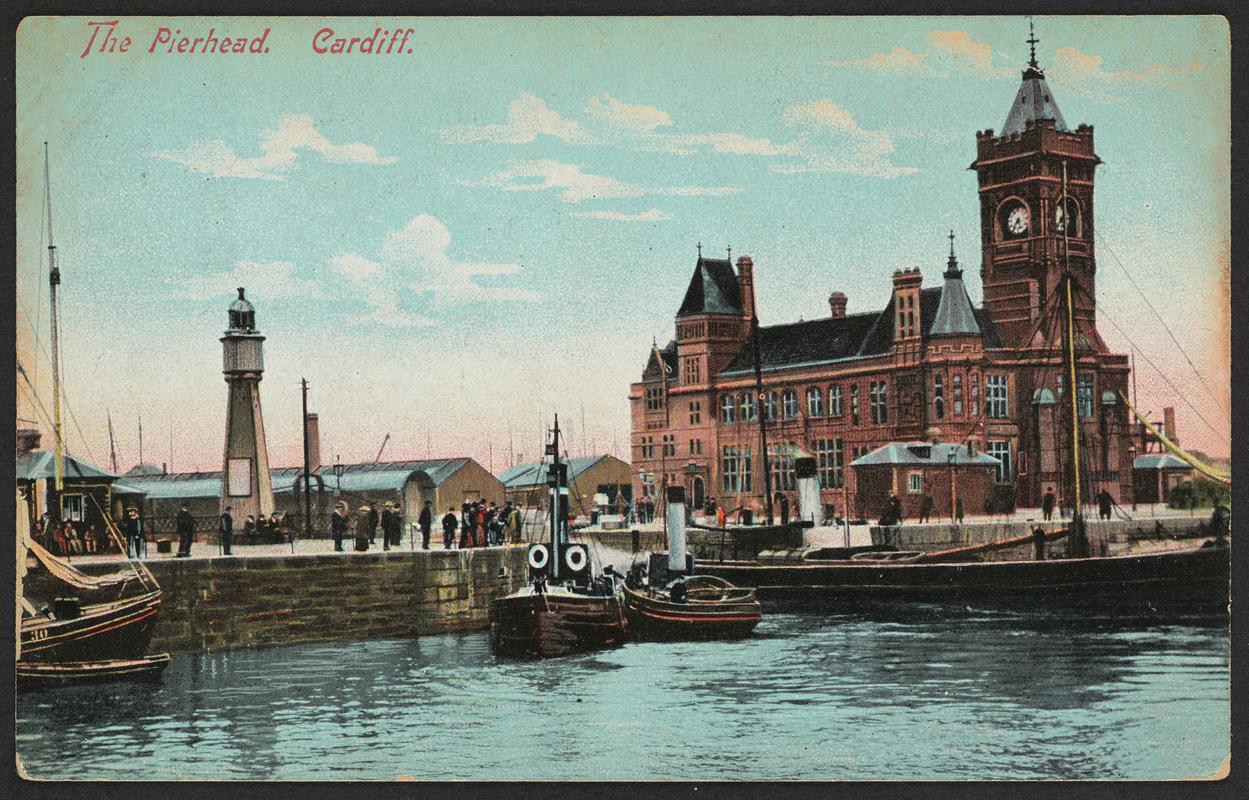 The Pierhead Cardiff (postcard)