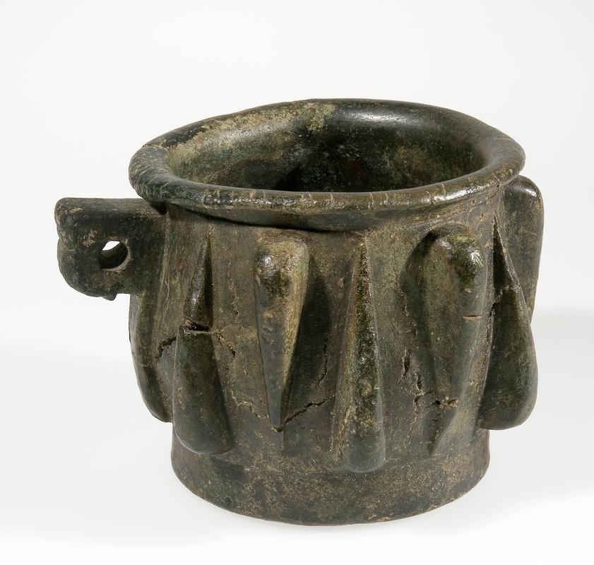 Medieval copper alloy mortar