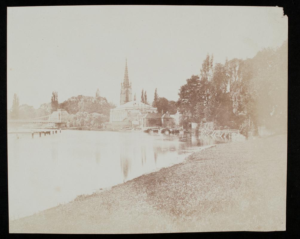 River, church and buildings - Great Marlow?