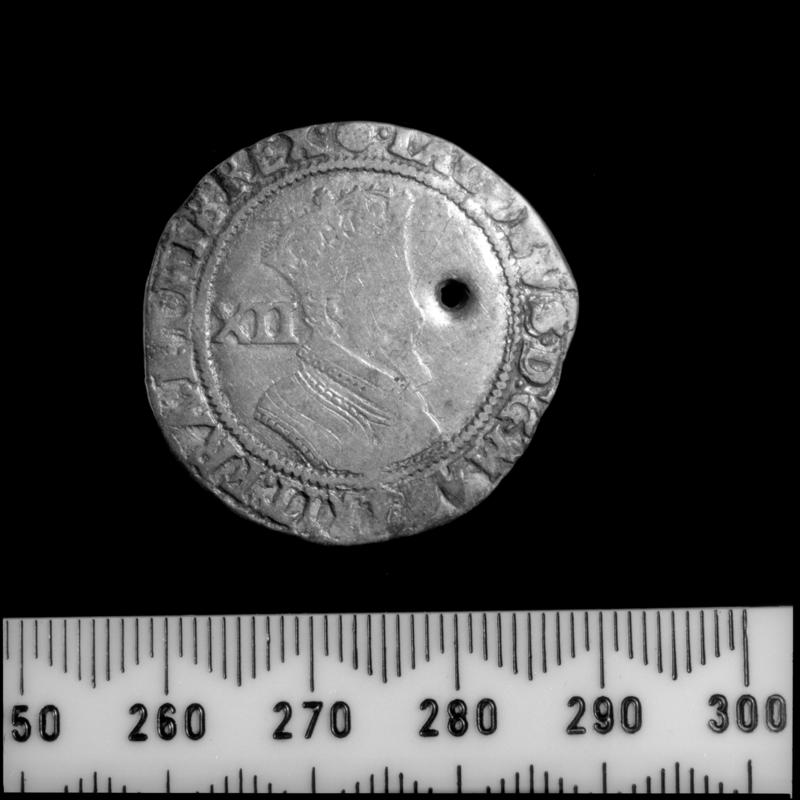 Tregwynt Hoard - James I silver shilling