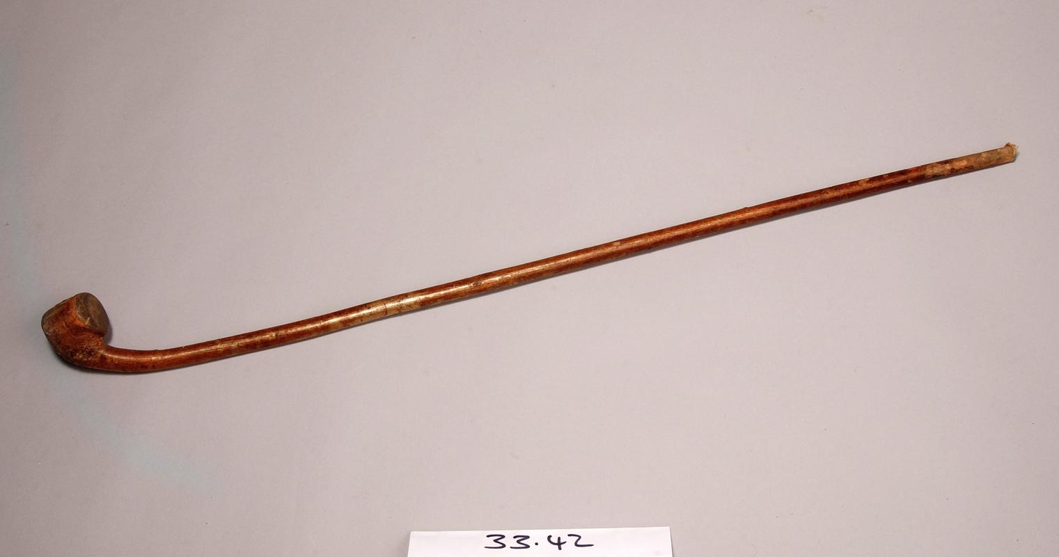 Mari Lwyd stick (acc no incorrect on image)