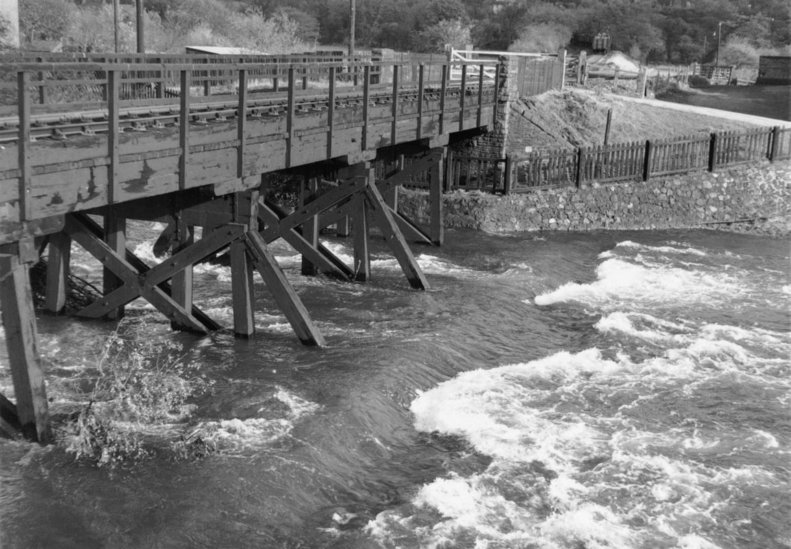 Swansea Valley - timber railway bridge