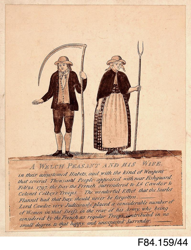 Welsh Peasant and his Wife