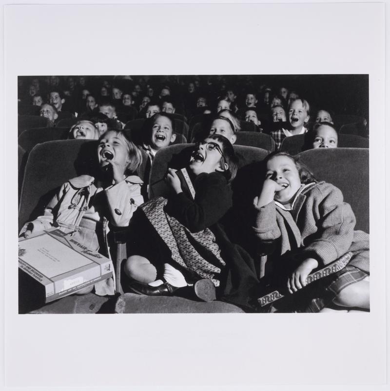 Children in a movie theatre