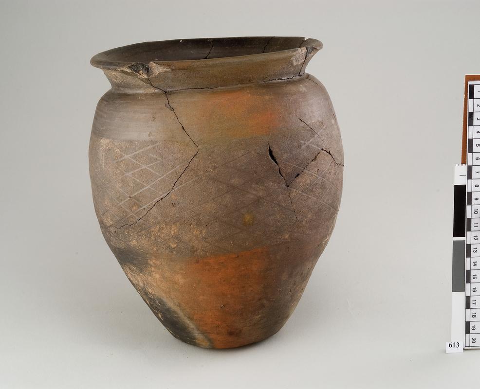 Roman pottery jar