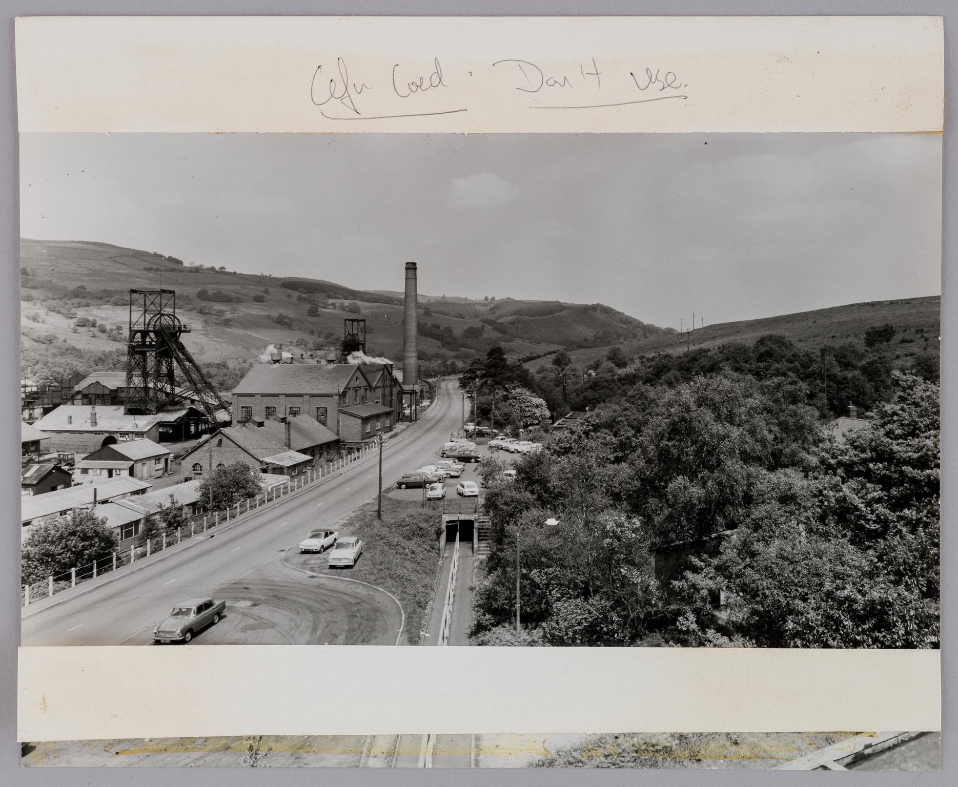 Cefn Coed Colliery, photograph