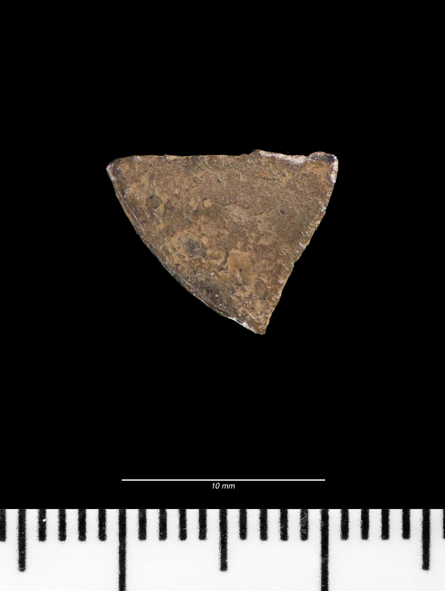 Early Medieval silver sheet