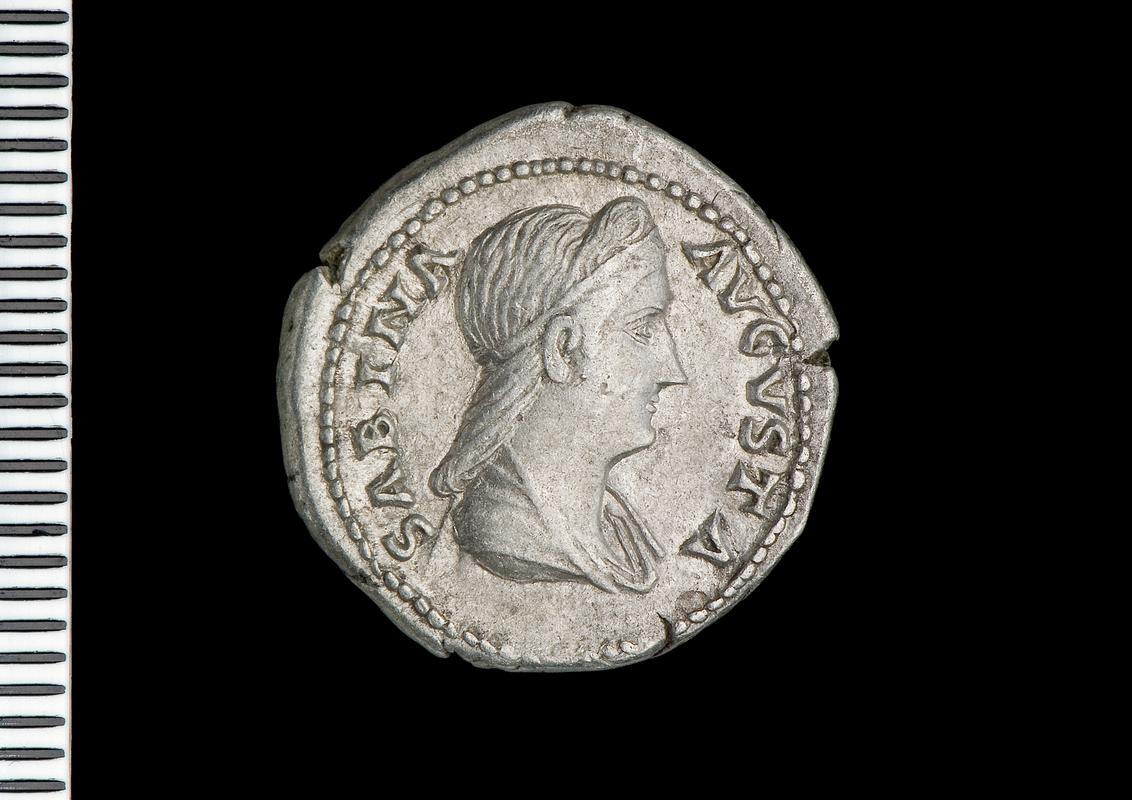 silver denarius (obv.)