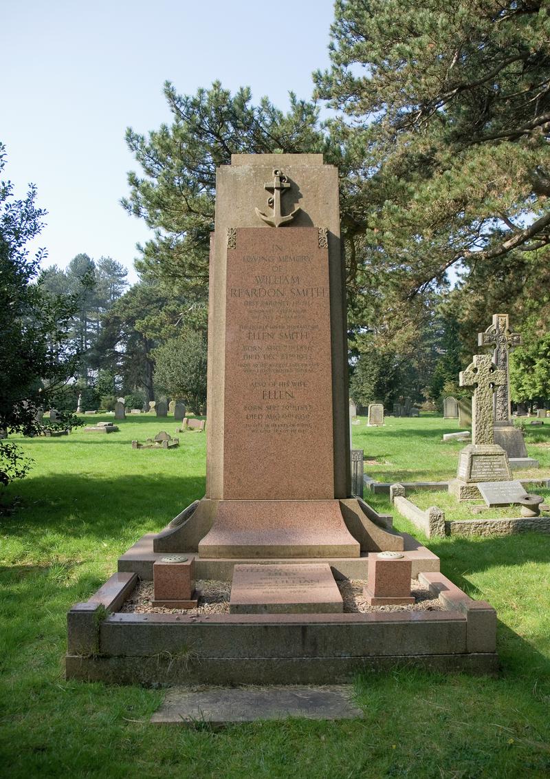Sir William Reardon Smith&#039;s grave at Cathays Cemetery, cardiff