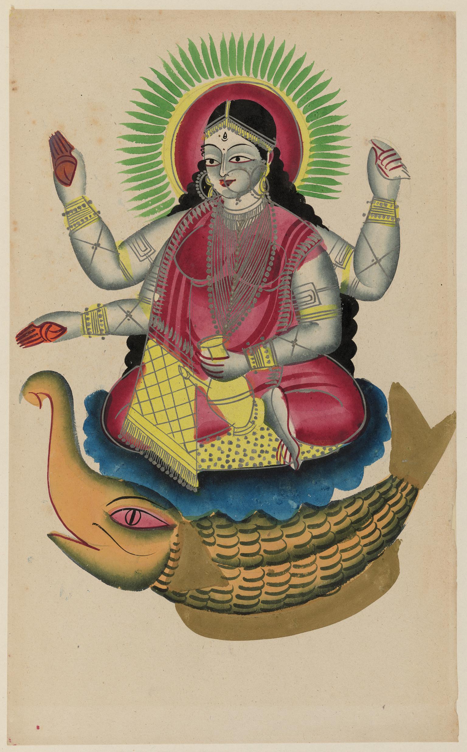 The goddess Ganges