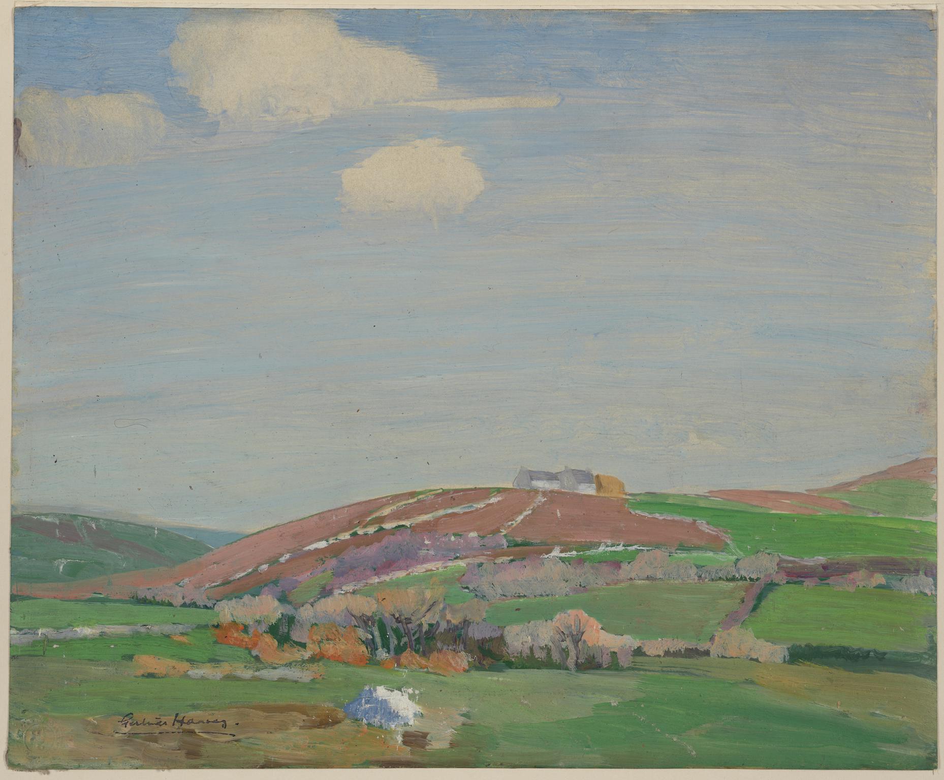 Farmhouse on a Mound