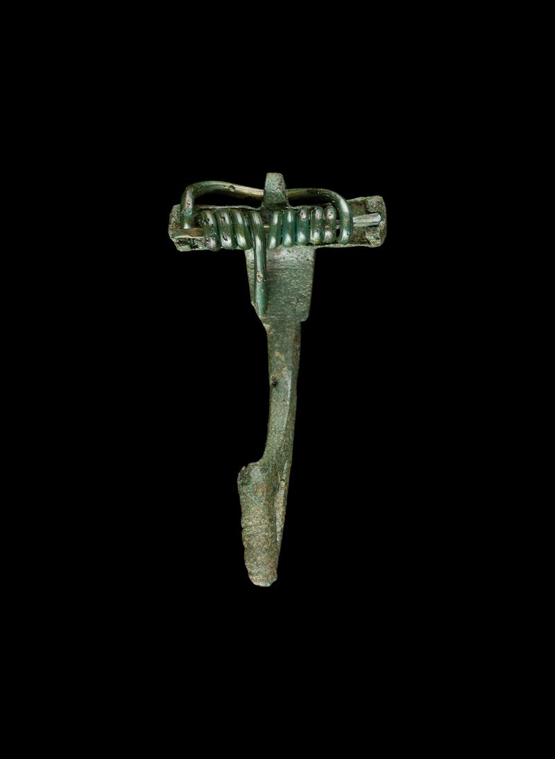 Roman copper alloy Polden Hill brooch