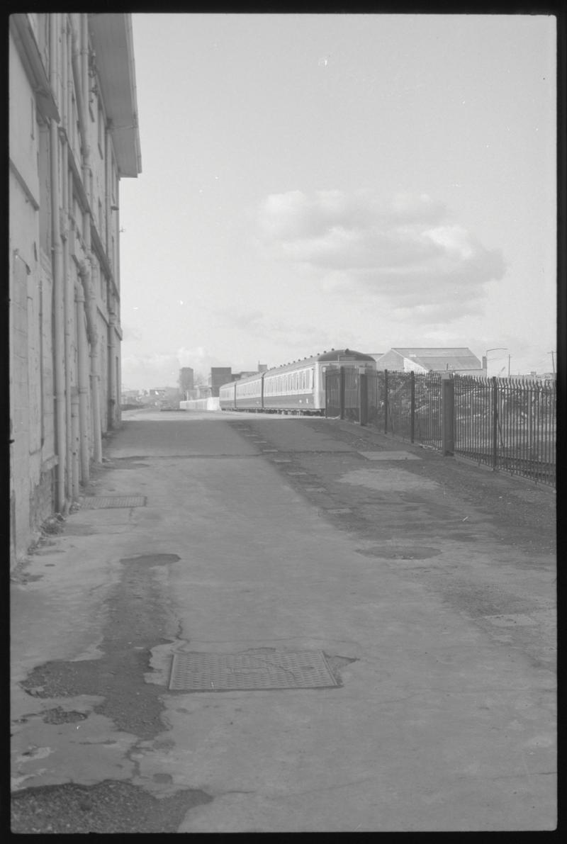 Bute Road Station, Cardiff, film negative