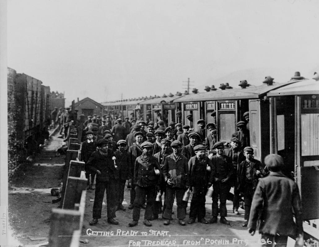 The Colliers Train Pochin Colliery