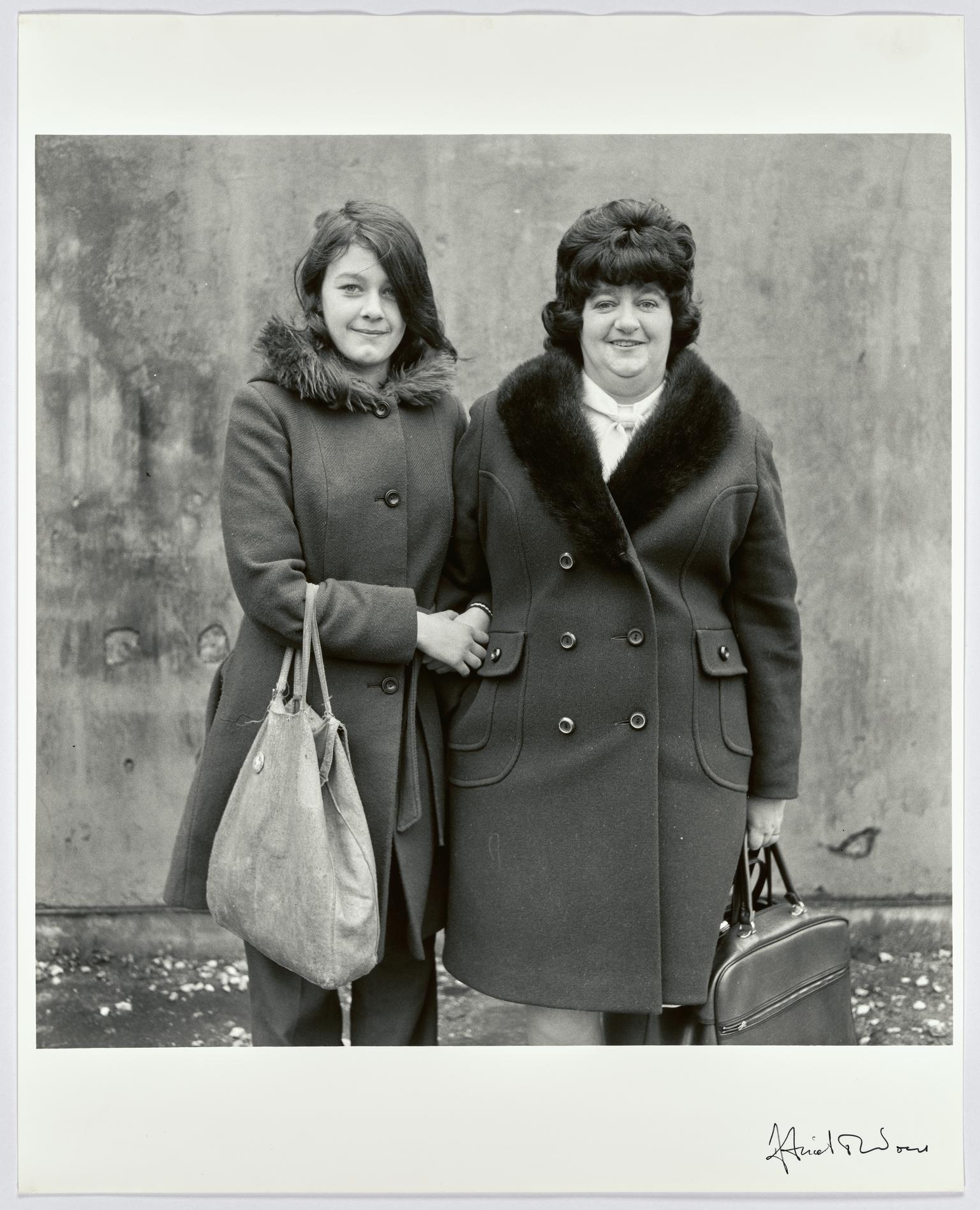 Karen Cubin and Barbara Taylor, daughter and mother, from Barrow-in-Furness