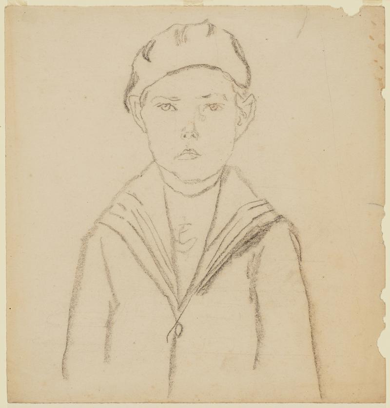 Young Boy in a Sailor Suit