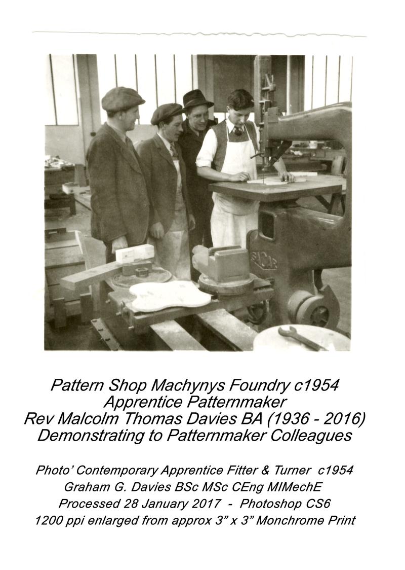 Pattern shop, Machynys Foundry