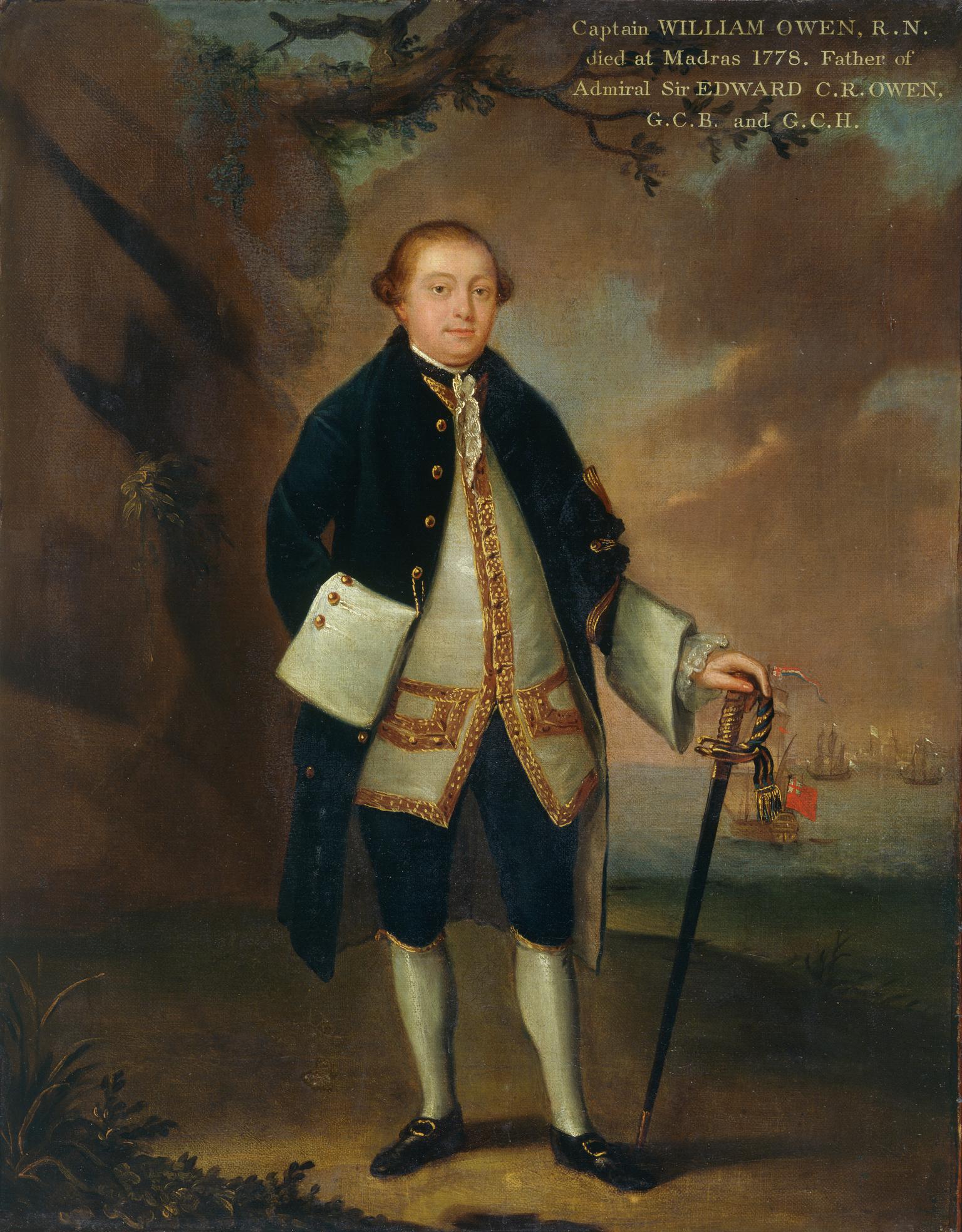 Captain William Owen (1737-1778)