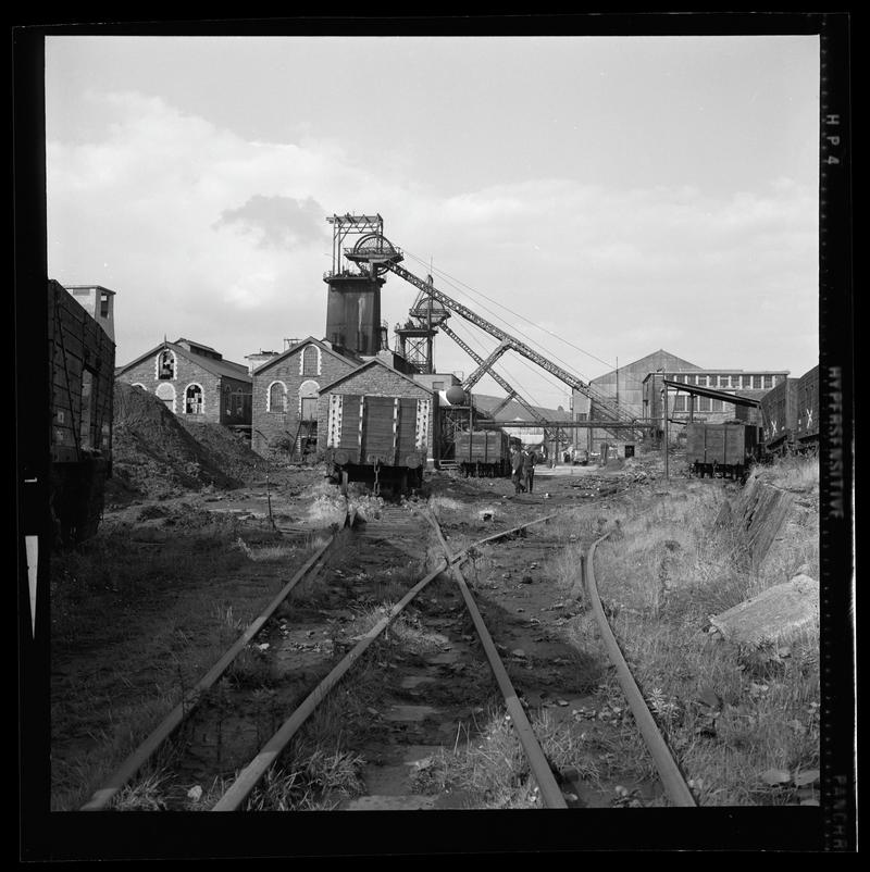 Abercynon Colliery, film negative