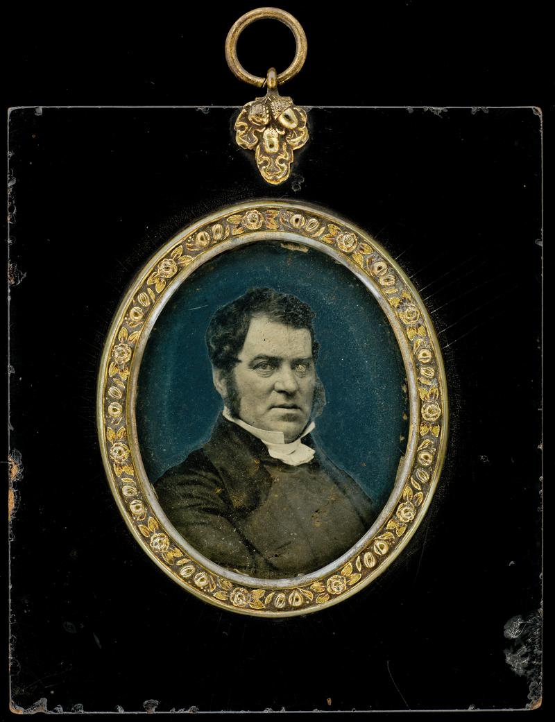 Portrait of Rev. William Ambrose (Emrys), Nefys, Caernarvon, 1857