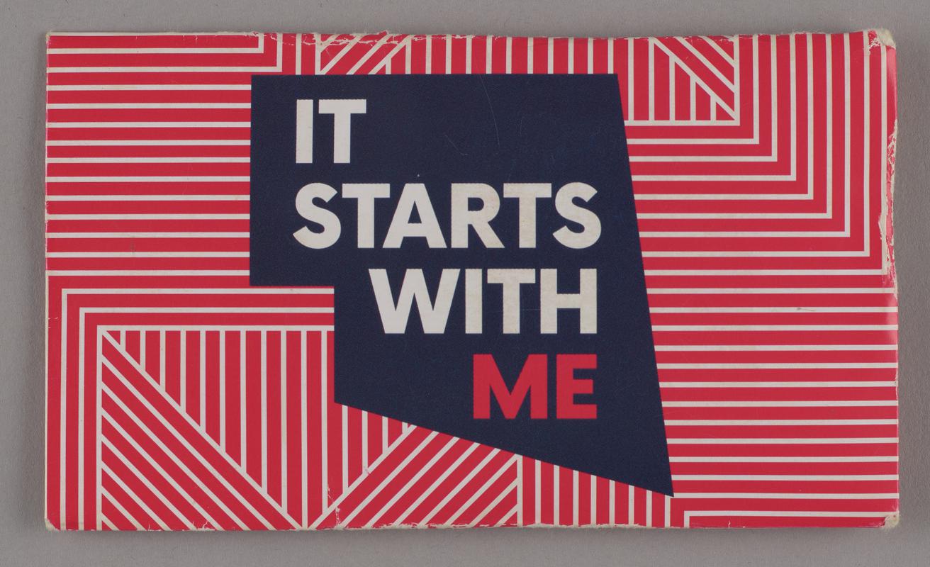 Condom &#039;It Starts With Me&#039;.