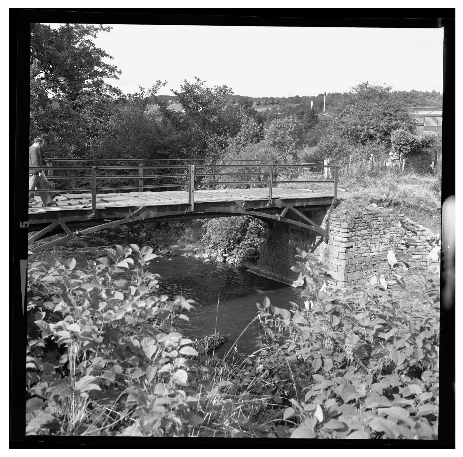 Robertstown tramroad bridge, negative