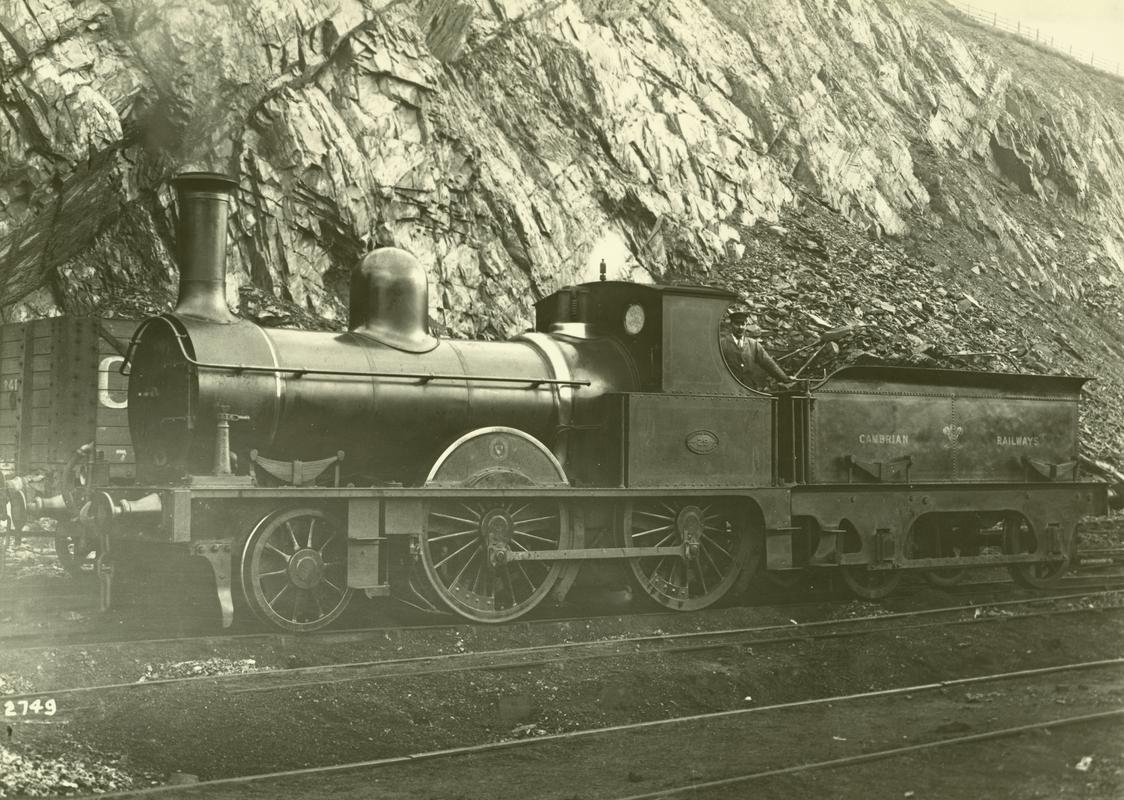 Cambrian Railway 2-4-0 locomotive No. 29