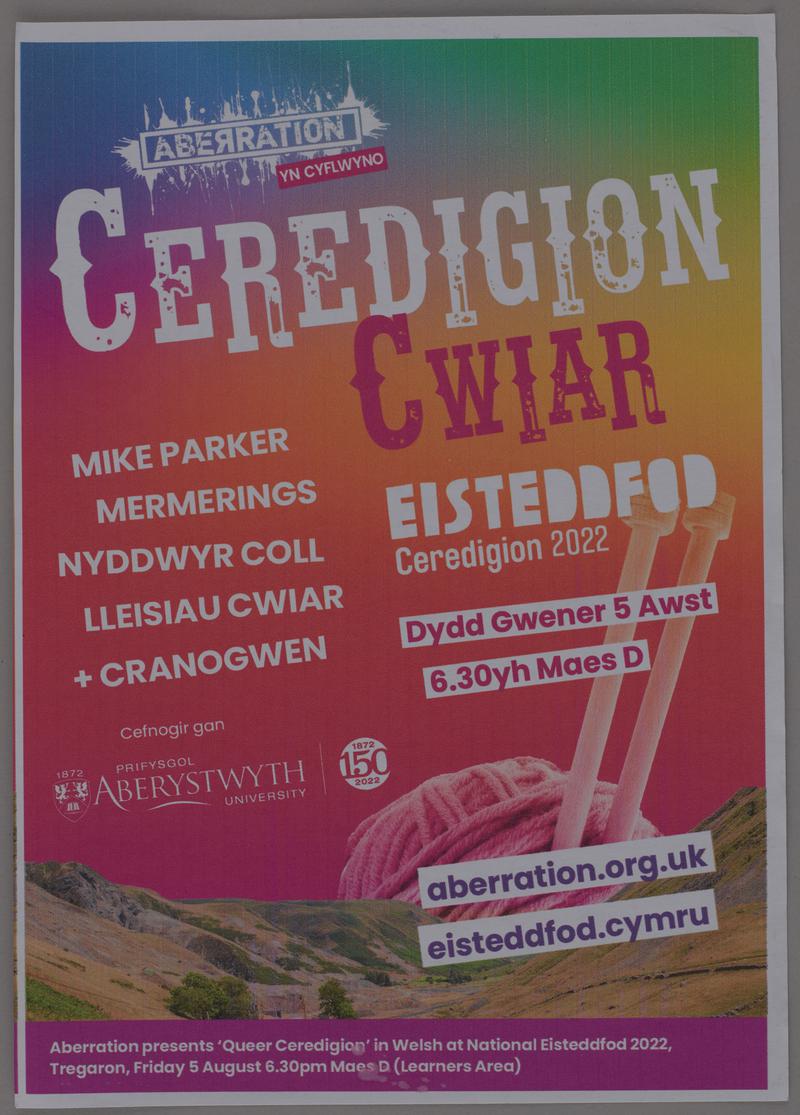 Leaflet &#039;Cerdigion Cwiar&#039;.
