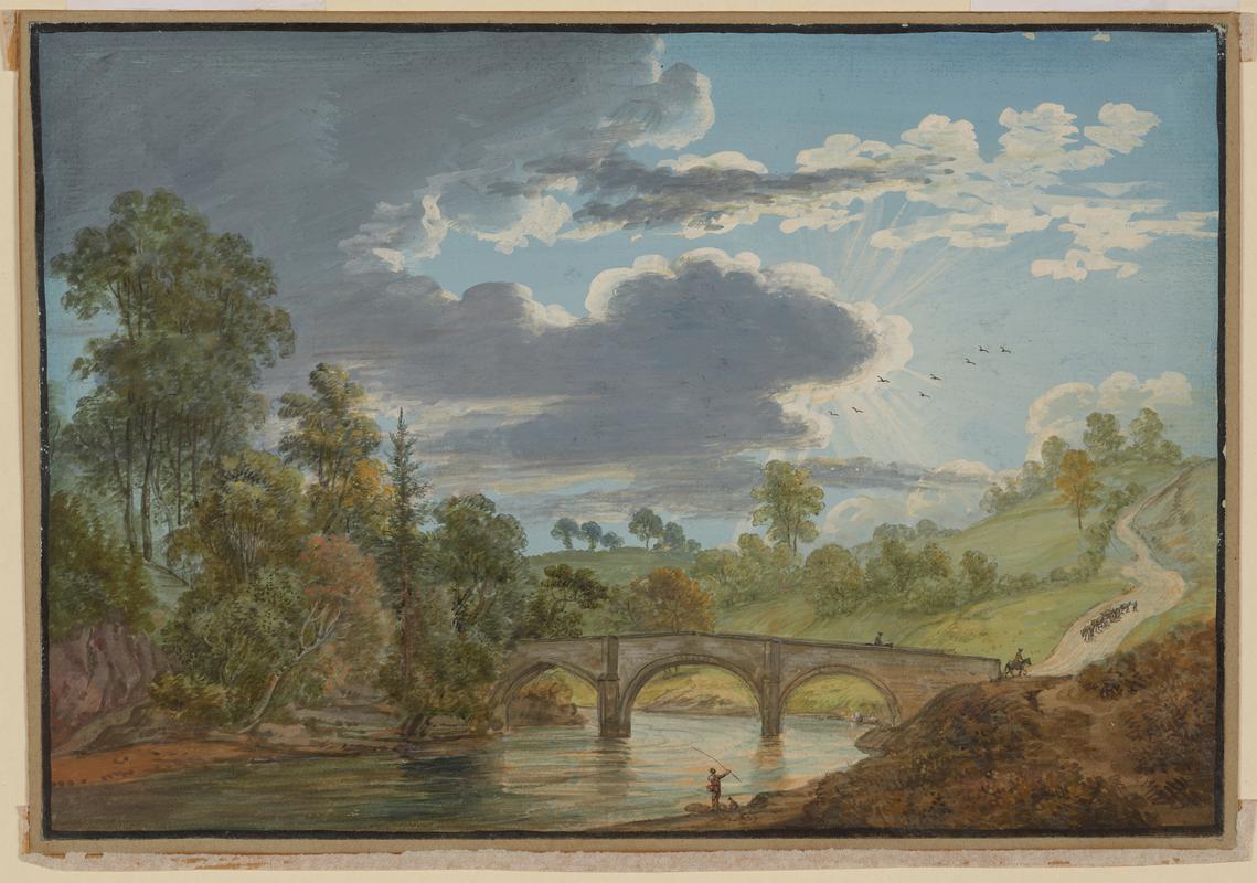 The New Bridge on the River Dee, near Chirk Castle