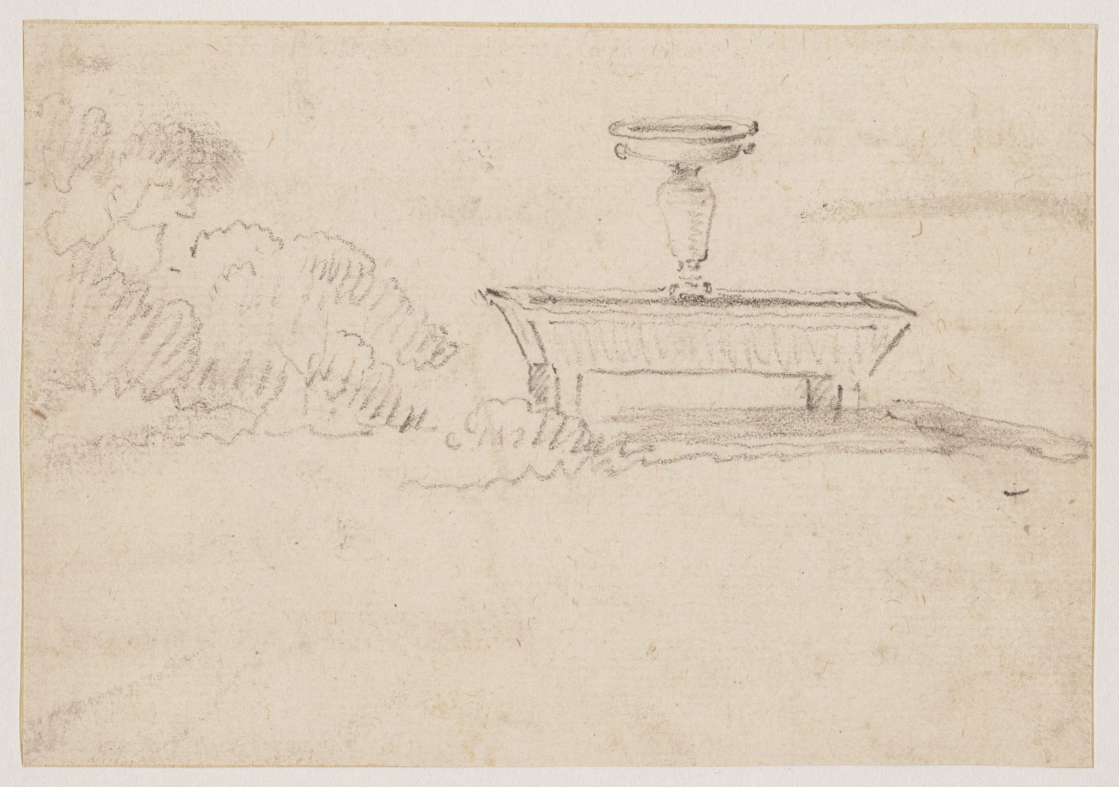 Study of drinking trough