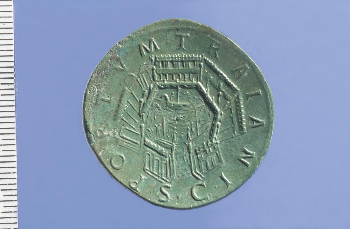 Caerwent forum basilica coins