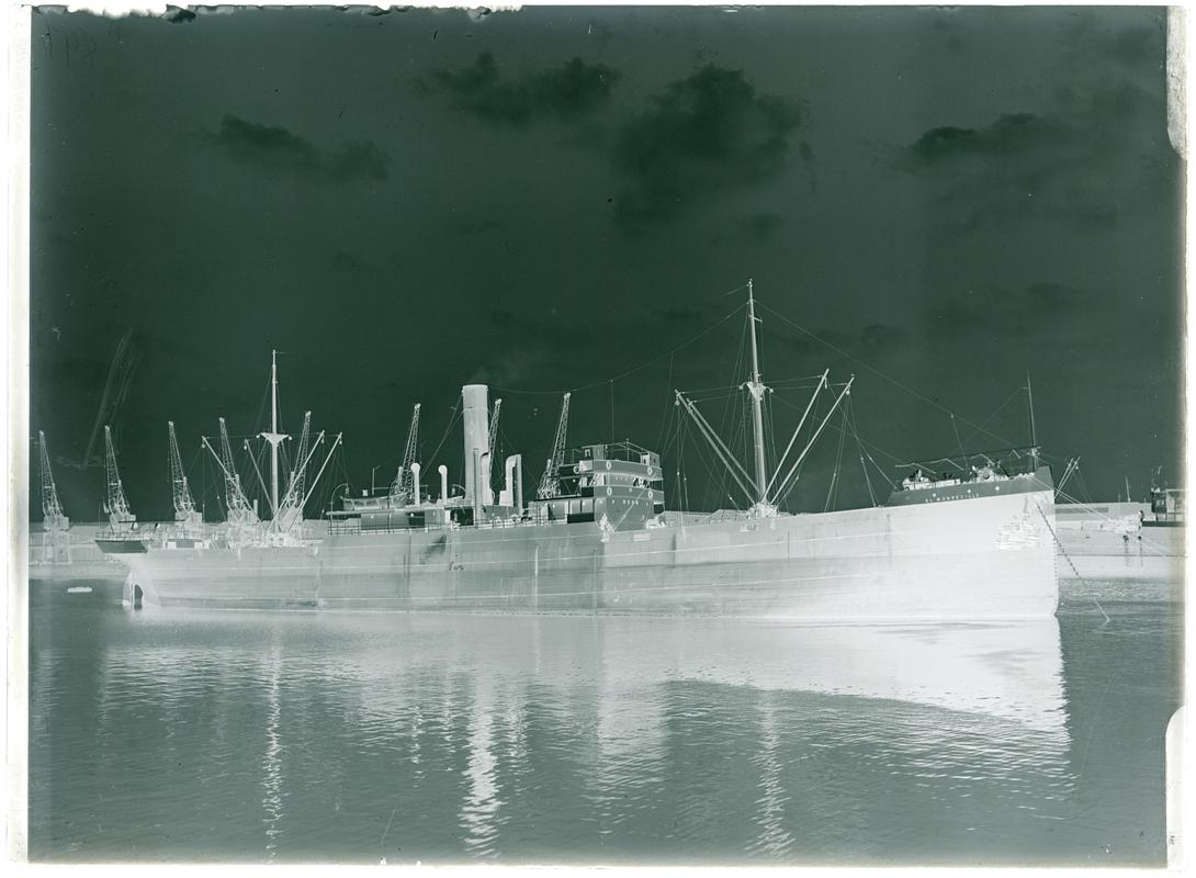S.S. EL MONTECILLO, glass negative