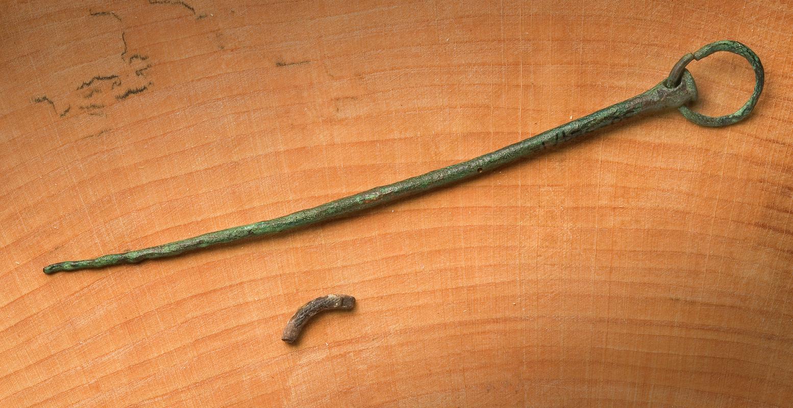 shale ring; copper alloy ringed pin