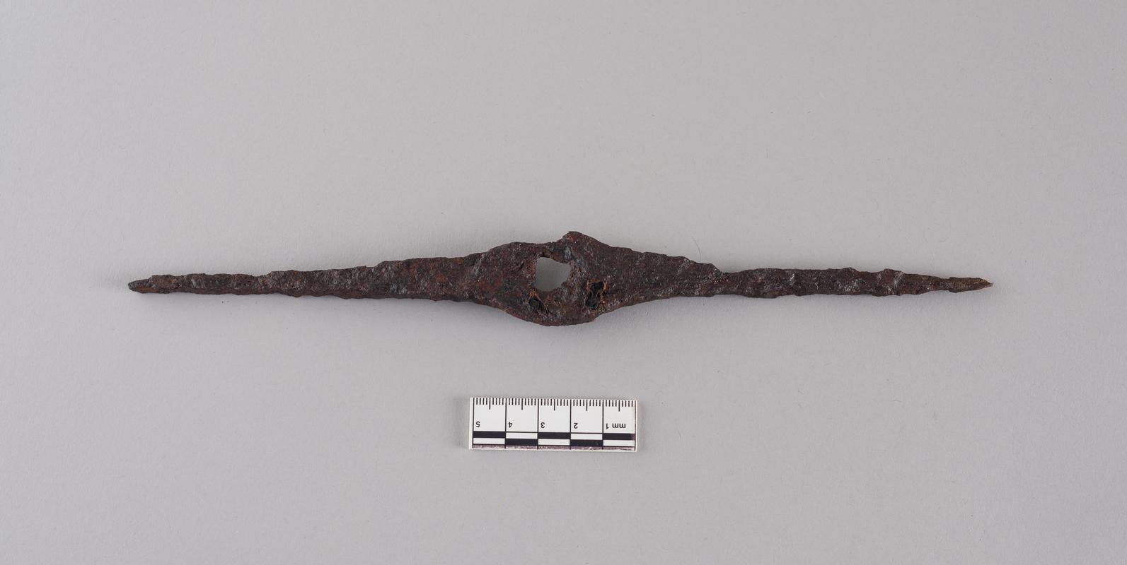 Roman iron window grille