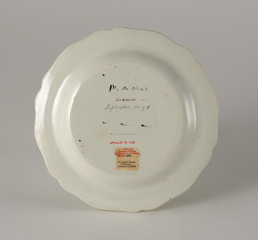 plate, 1798