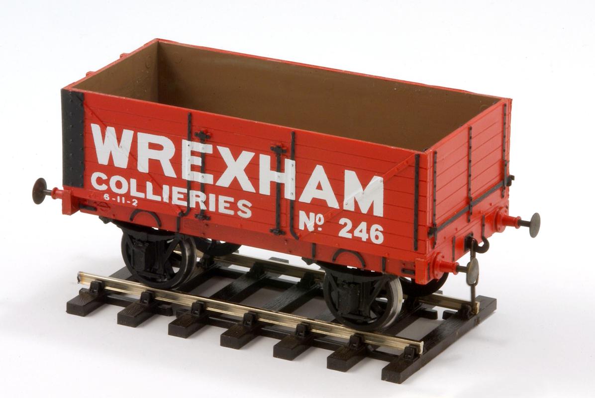 model railway wagon : &quot;Wrexham&quot;