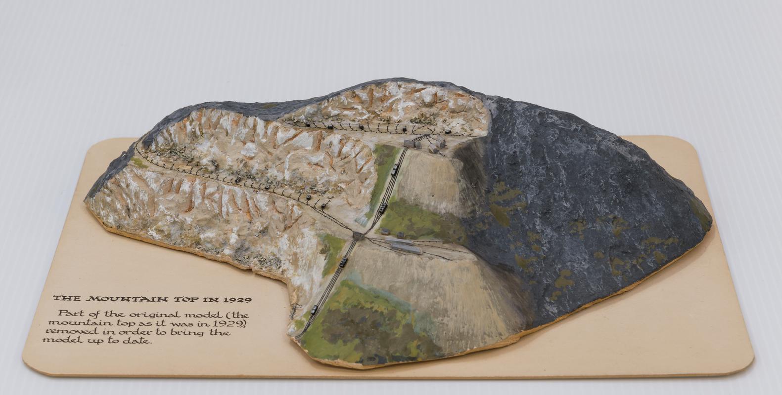 Penmaenmawr Granite Quarry diorama