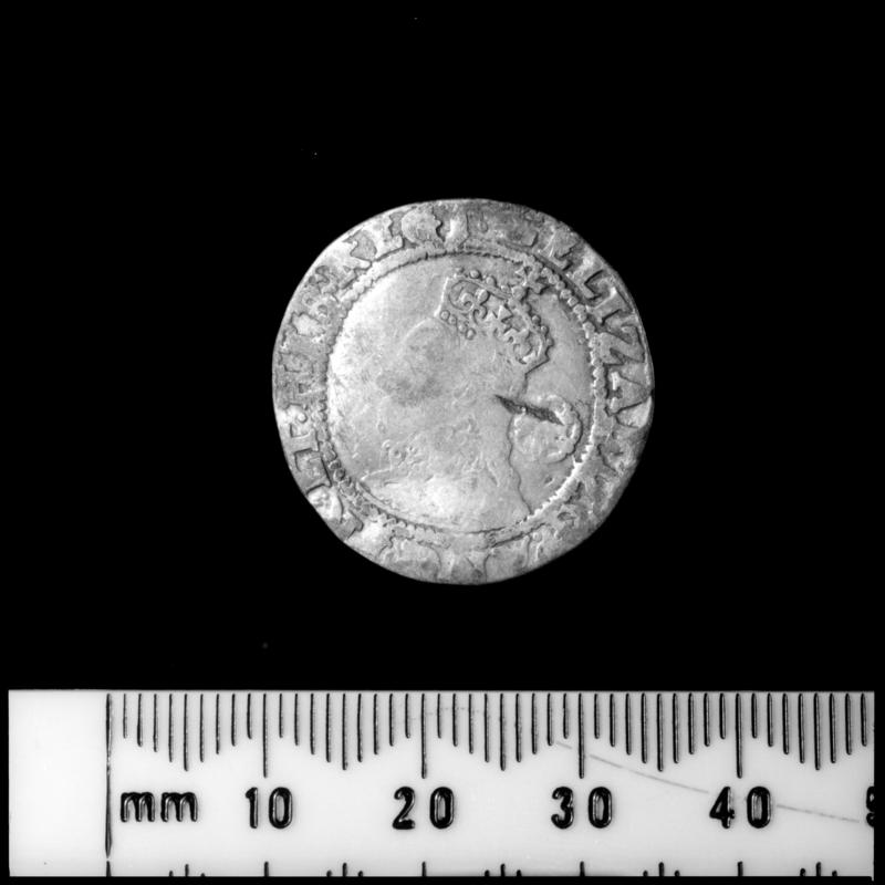 Tregwynt Hoard - Elizabeth I silver sixpence