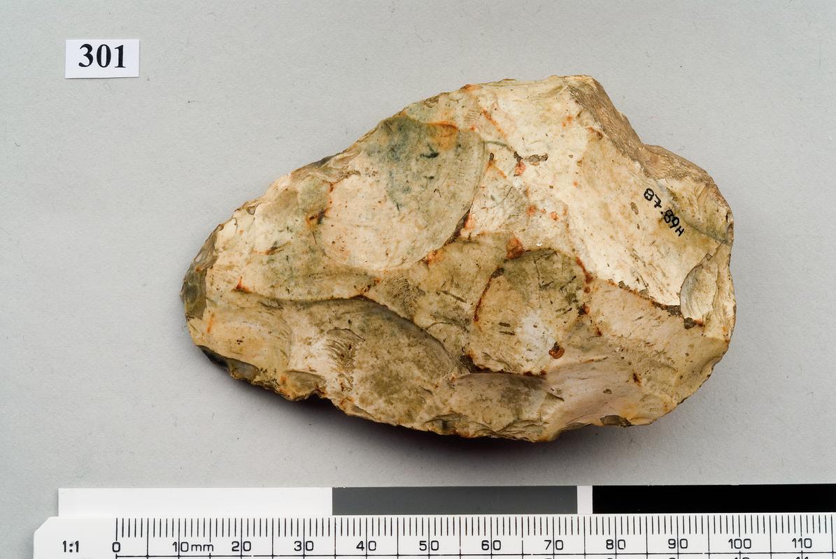 Lower Palaeolithic flint handaxe