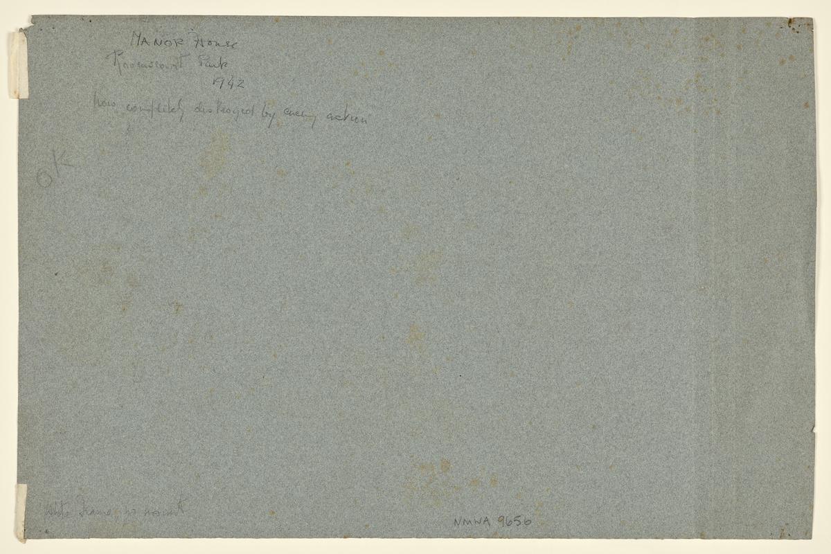 Bombed Manor House, Ravenscourt Park, London