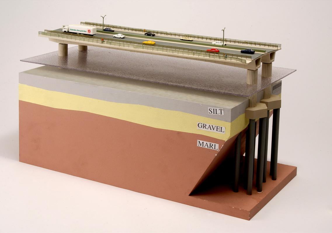 Model of section of Cardiff PDR