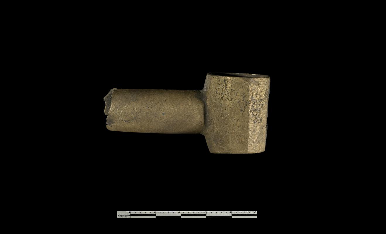 Post-Medieval copper alloy spigot