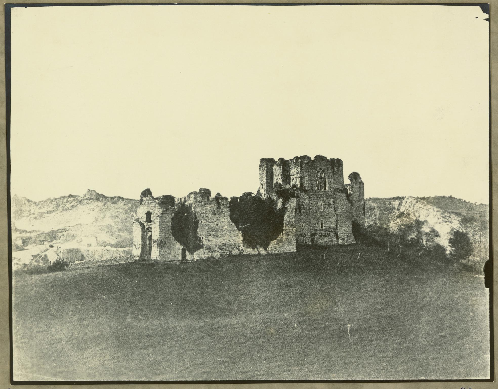 Oystermouth Castle (To the S.E)