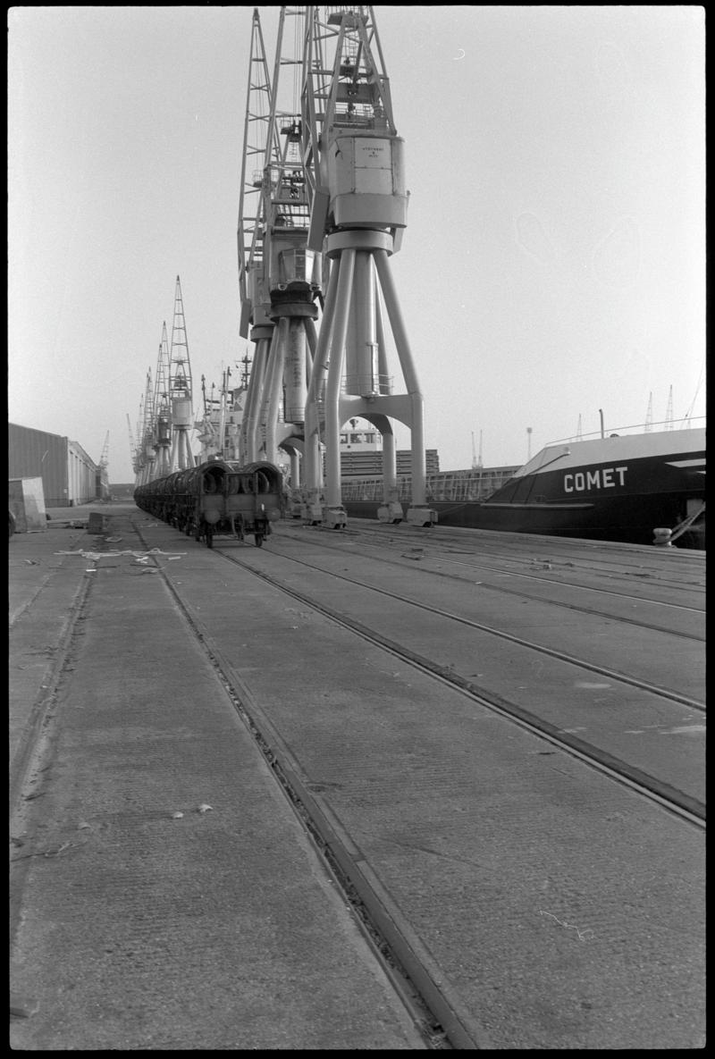 Cardiff Docks, negative