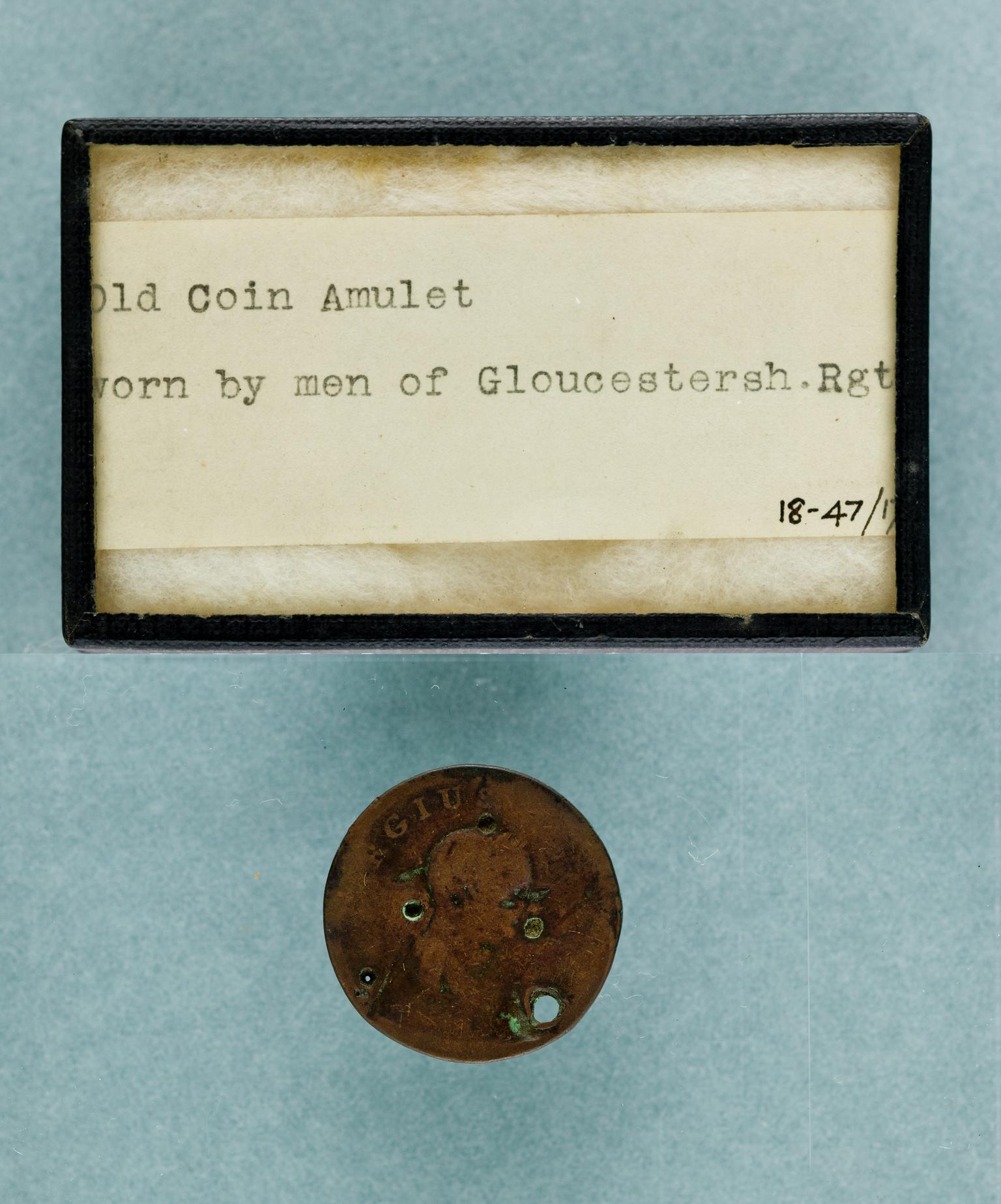 Coin amulet