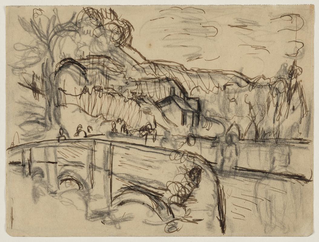 Study for &#039;Down from Bethesda Quarry&#039;