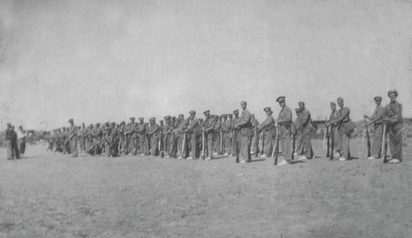 Spanish Republican troops 1937, photograph