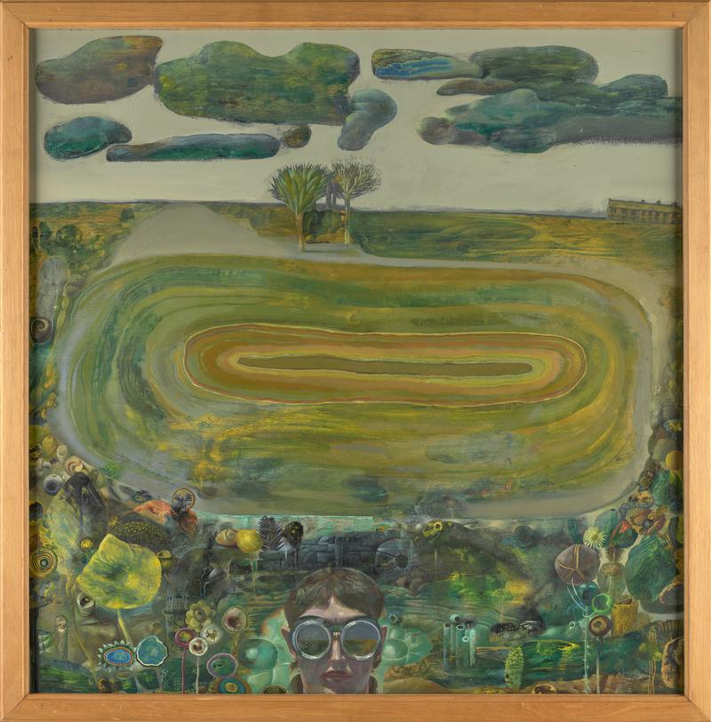 Polluted pool at Maindee