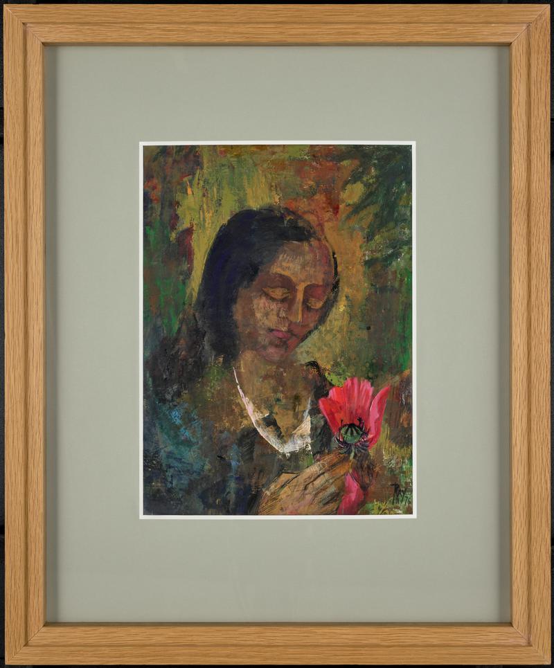 Girl with a Poppy