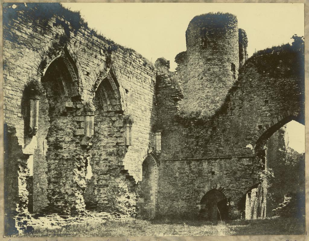 Caerphilly Castle - Ruins of Great Hall (1855-1860)